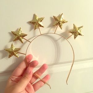 Gold Star Headband